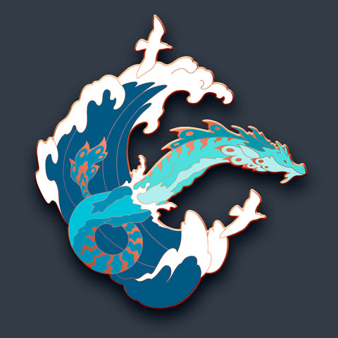 Ocean Dragon Pin