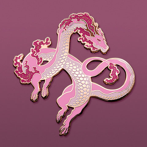 Sakura Dragon Pin