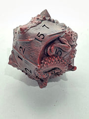 Dragon D20 Dice, Red